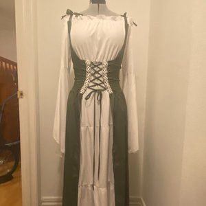 GREEN CHRISTMAS  OKTOBERFEST  ST. PATRICK'S DAY BEER MAID OUTFIT COSTUME